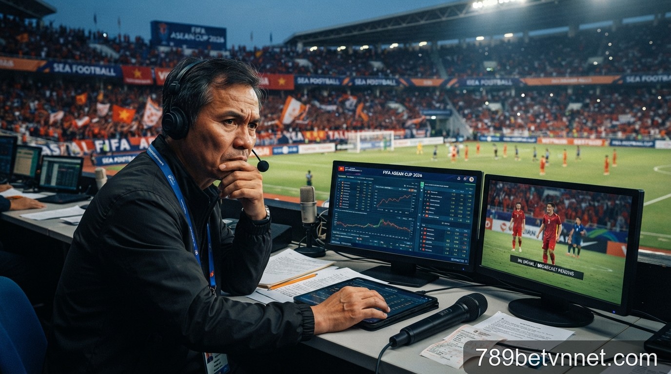 FIFA ASEAN Cup 2026: Phân tích biến động kèo dưới tác động của sự thiếu hụt bản quyền truyền hình